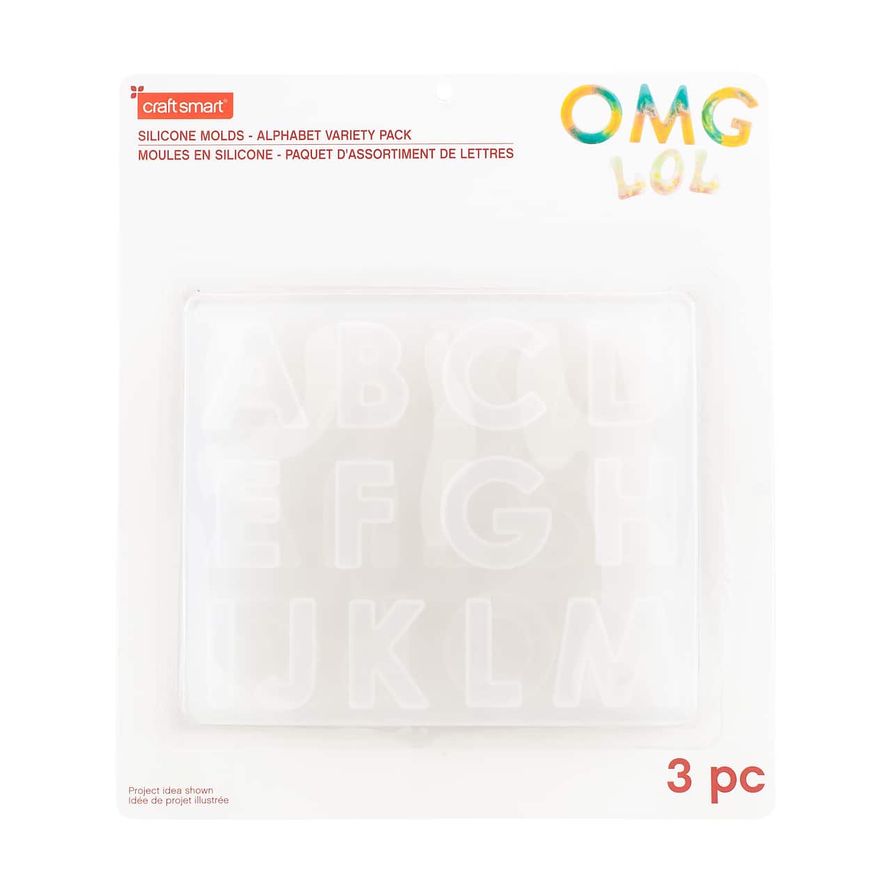 Alphabet Silicone Mold Variety Pack by Craft Smart®